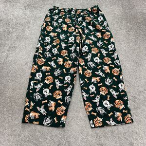 Target Merona Flannel All Over Print Dog Graphic Pajama Pants Womens Large Puppy
